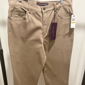 Latte Brown 14 Short Jeans